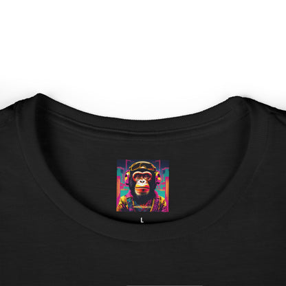 Mama Bear Women's Softstyle Tee - Cute Family Shirt for Moms